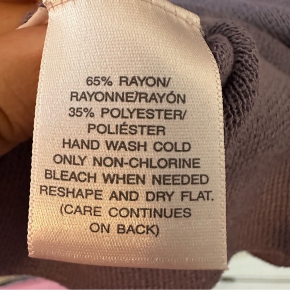 Susan Bristol Lavender Lilac Purple Women’s Knit Tank Top - Picture 6 of 6